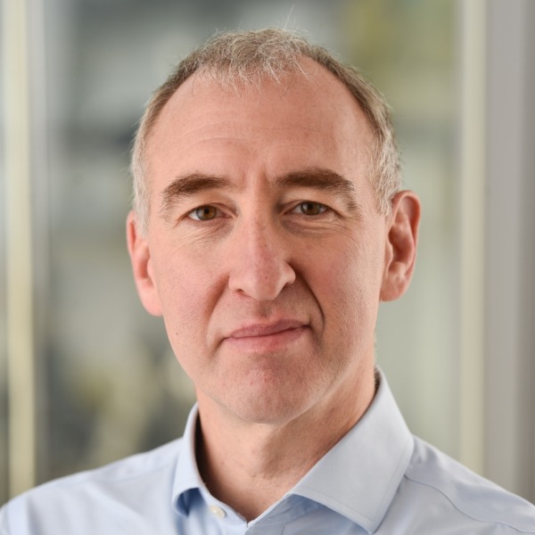 Man smiling for professional headshot